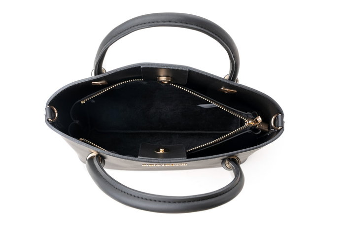 Vince Camuto Ravenna Bolso de mano Negro 100% Piel de Polivinilo